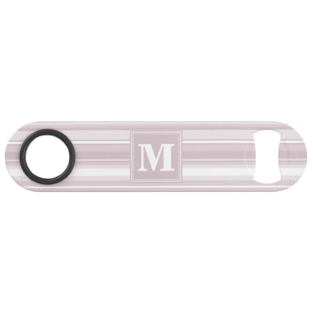 Monogram rose quartz stripes (Front (Horizontal))