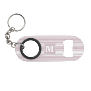 Monogram rose quartz stripes