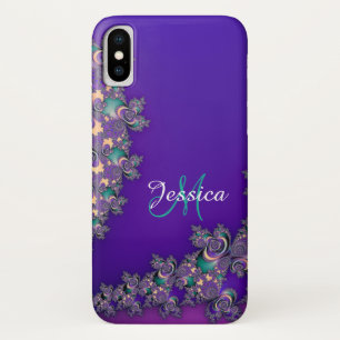 Monogram Royal Purple Fractal Case