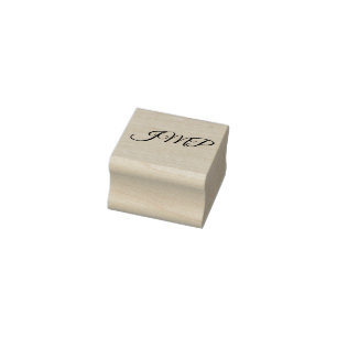 Monogram Rubber Stamp