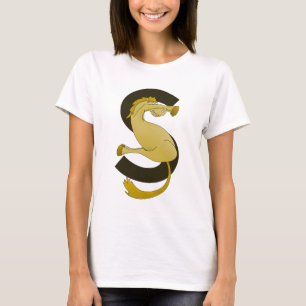Monogram S Funny Pony Customised T-Shirt