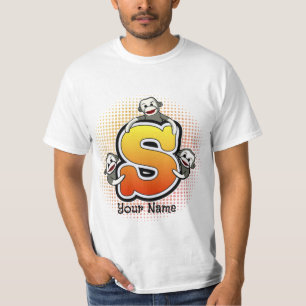 Monogram S Sock Monkey  T-Shirt
