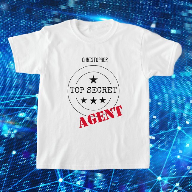 Monogram Secret Agent T-Shirt (Creator Uploaded)