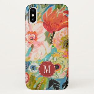 Monogram   Secret Garden Floral III iPhone X Case