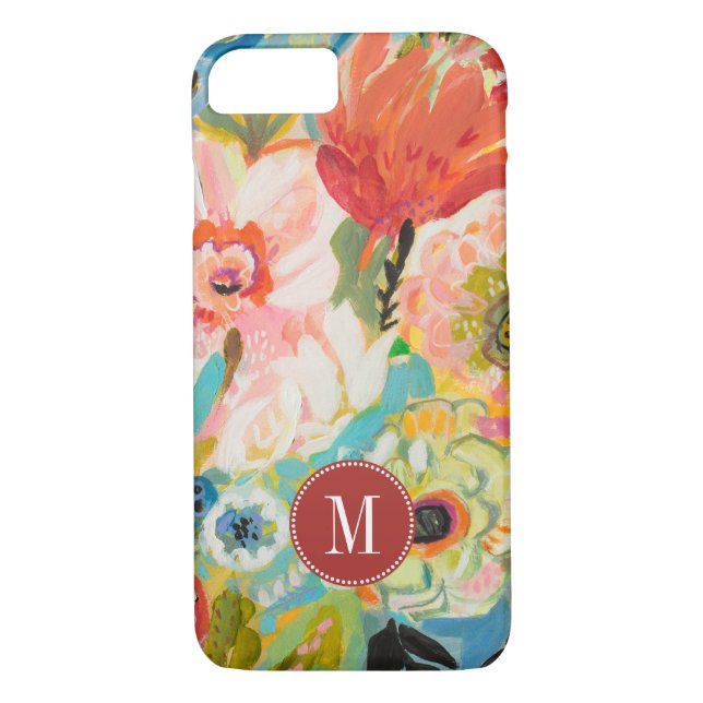 Monogram | Secret Garden Floral III Case-Mate iPhone Case (Back)