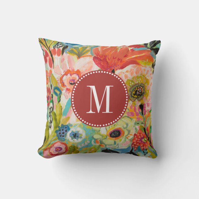 Monogram | Secret Garden Floral III Cushion (Front)