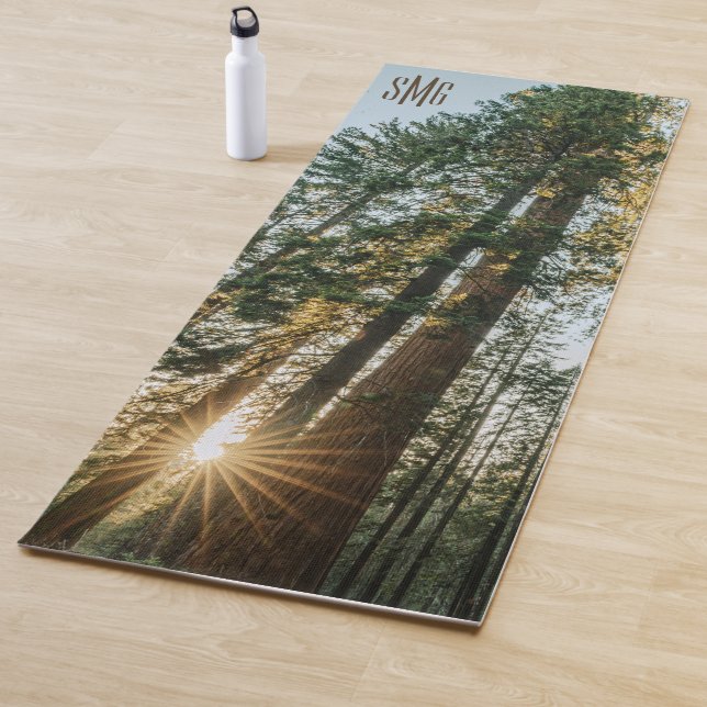 Monogram Sequoia Trees Giants Forest Nature Yoga Mat (In Situ)