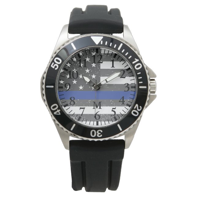 Monogram Series: The Thin Blue Line. Watch (Front)