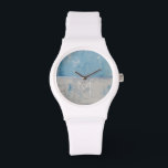 Monogram | Silver Aura Watch<br><div class="desc">Home Décor</div>