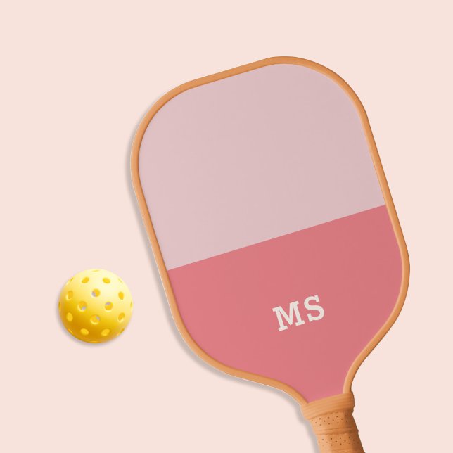 Monogram Simple Modern Minimal Pickleball Paddle (Creator Uploaded)