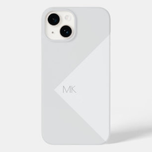 Monogram Simple Neutral Modern Fashionable Case-Mate iPhone 14 Case