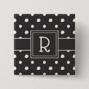 Monogram Simple Signs Step One 15 Cm Square Badge