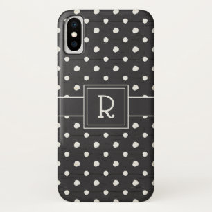 Monogram Simple Signs Step One iPhone X Case