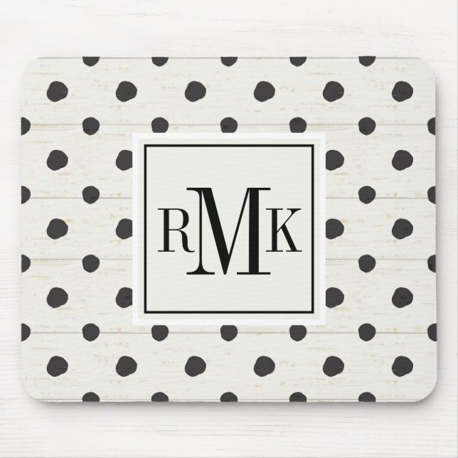 Monogram | Simple Signs Step Three Mouse Mat (Front)
