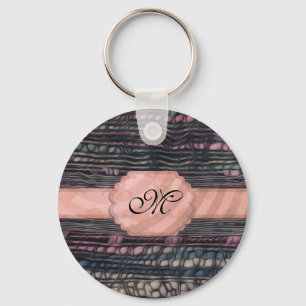 Monogram Skully Key Ring