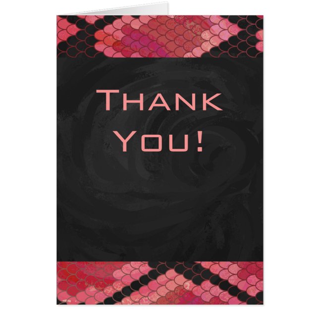 Monogram Snake Black and Red Print (Front)