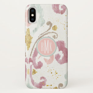 Monogram Soft Deco Pattern iPhone X Case