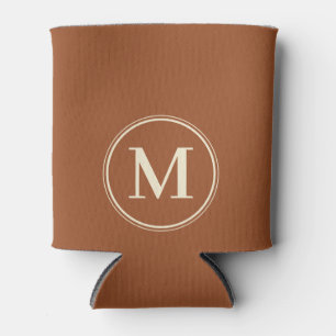 Monogram Solid Desert Sun Colour Can Cooler