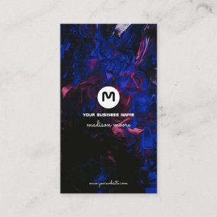 Monogram Space Colours Business Card