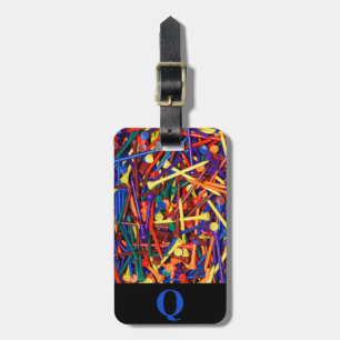 Monogram Sports Golf Tees Luggage Travel Luggage Tag