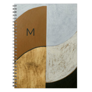 Monogram Stacked Coins II Notebook