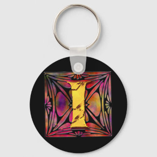 Monogram: Stainglass I Key Ring