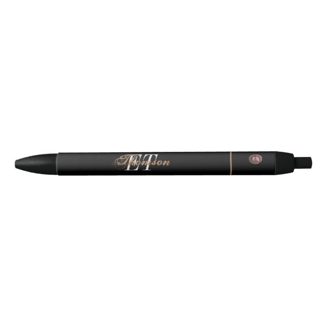 Monogram Star Digital artwork   Black Ink Pen (Front)
