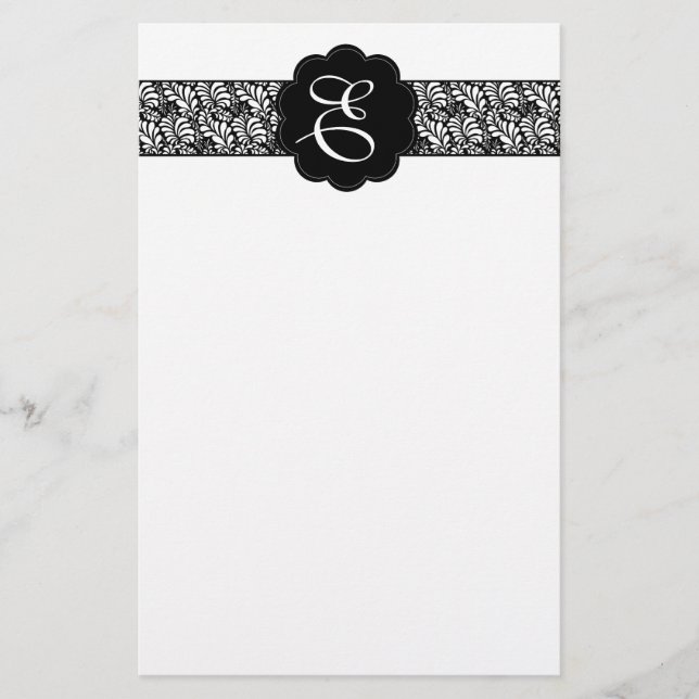 Monogram Stationery (Front)