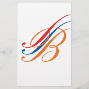 monogram stationery