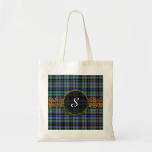 Monogram Stevenson Tartan Tote Bag