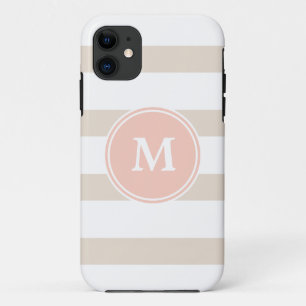 Monogram Stripe Iphone 5 Case