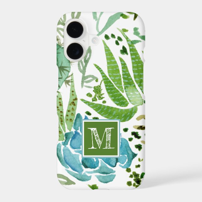 Monogram | Succulent Field I (Back)
