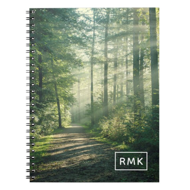 Monogram | Sunny October Morning in Hamburg Notebook (Front)