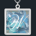 Monogram | Tangled Silver Plated Necklace<br><div class="desc">Home Décor</div>