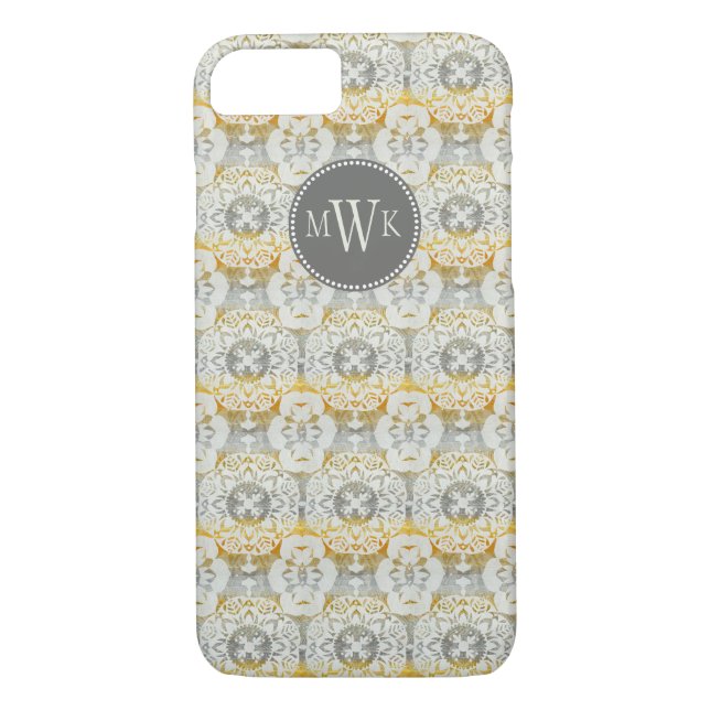 Monogram | Tapestry Rosette II Case-Mate iPhone Case (Back)