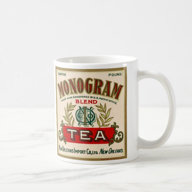 Monogram Tea  Mug (Right)