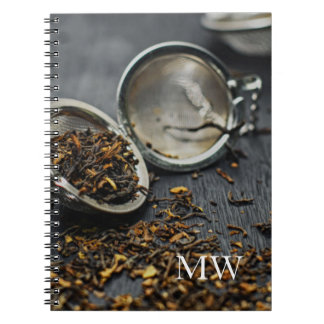Monogram Tea Notebook
