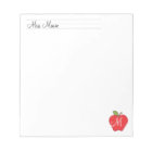 Monogram Teachers   |  Notepads