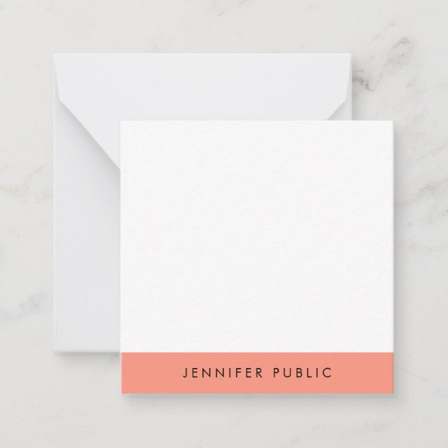 Monogram Template Elegant Colours Personalised (Front)