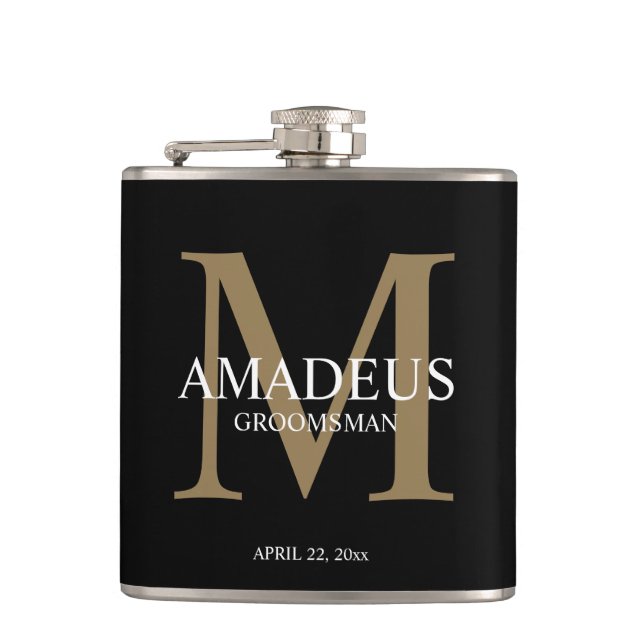 Monogram Thermal Flask (Front)