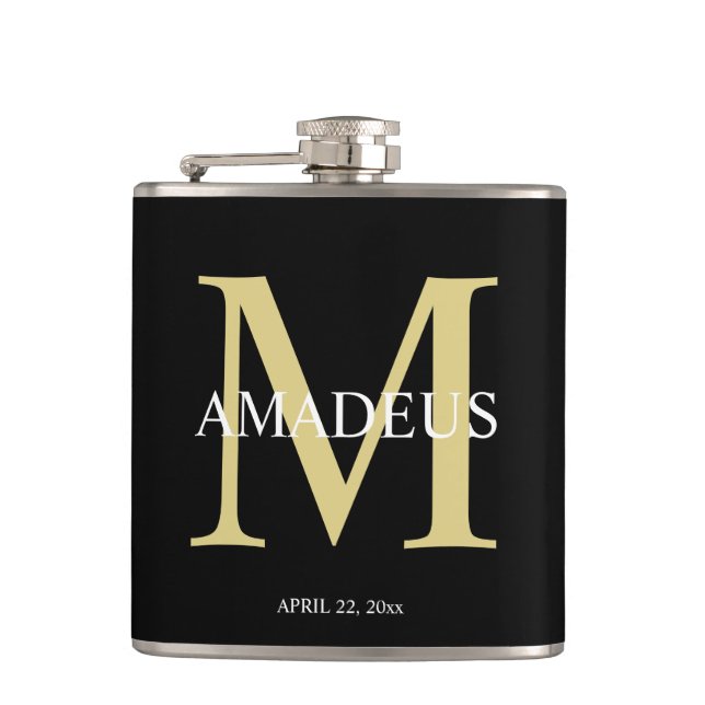 Monogram Thermal Flask (Front)