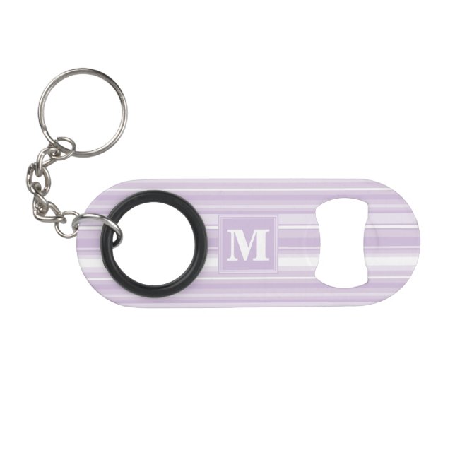 Monogram thistle purple stripes (Front (Horizontal))