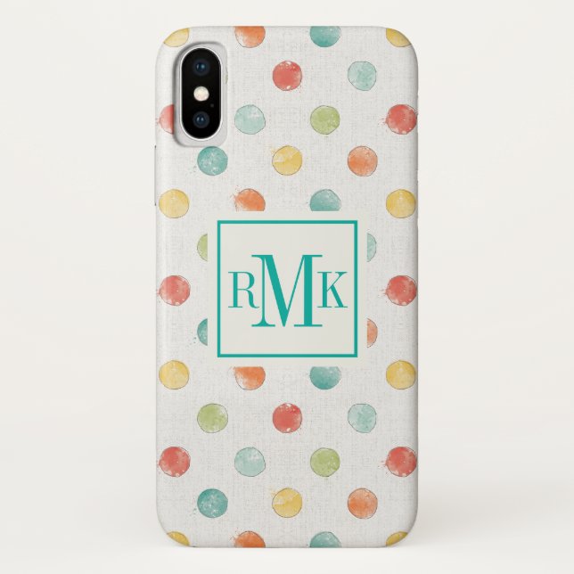 Monogram | Thoughtful Butterflies Step Case-Mate iPhone Case (Back)