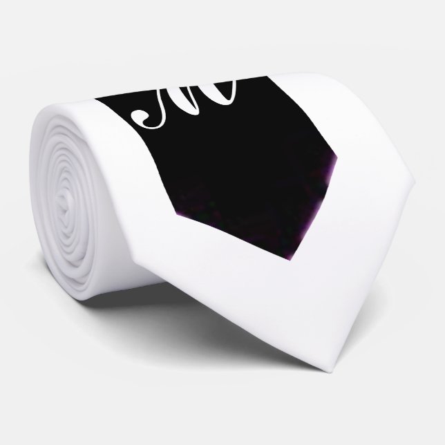 MONOGRAM TIE (Rolled)