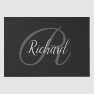 Monogram Tissue Paper