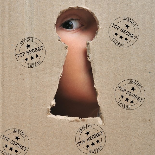 Monogram TOP SECRET  Rubber Stamp (Creator Uploaded)