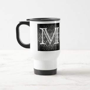 monogram travel mug