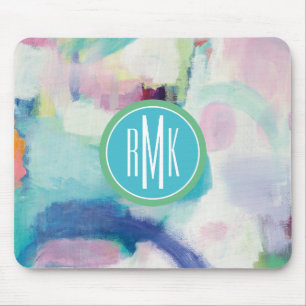 Monogram Trial and Airy Bright Mouse Mat