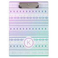 Monogram Tribal Pattern