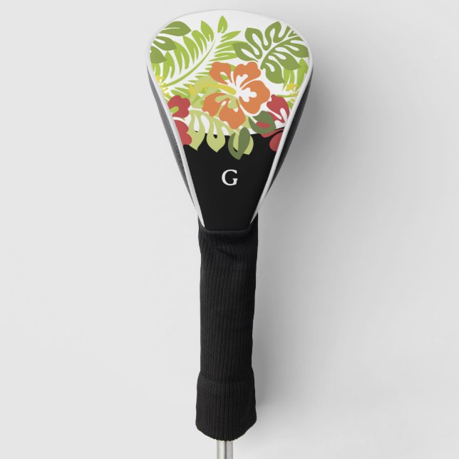 Monogram Tropical Golf Head Cover (Front)